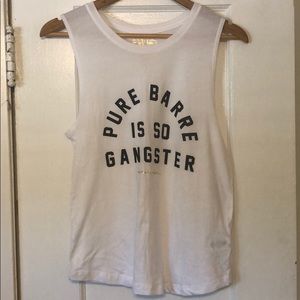 Pure Barre is so gangster tank